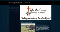 Desktop Screenshot of 4thandcollege.com